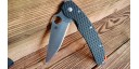 Custome scales Next-Wave, for Spyderco Military knife